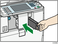 Punch waste box illustration