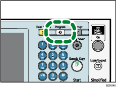 Program key illustration