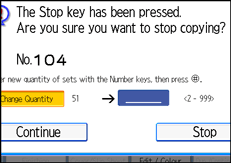 Operation panel screen illustration