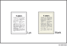 Illustration af justering af billedegenskaber