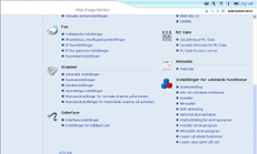 Illustration af webbrowser-sk&aelig;rm