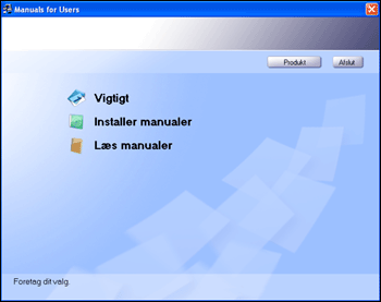 Illustration af installationsskærmen