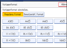 Abbildung Bedienfeld-Display