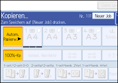 Abbildung Bedienfeld-Display
