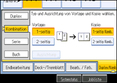 Abbildung Bedienfeld-Display