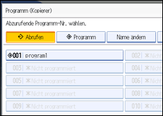 Abbildung Bedienfeld-Display