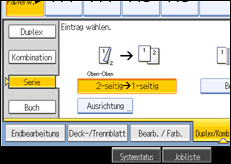 Abbildung Bedienfeld-Display
