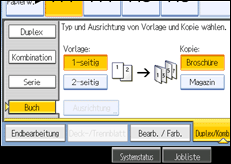 Abbildung Bedienfeld-Display