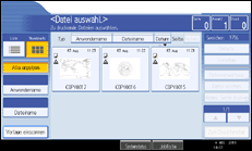 Abbildung Bedienfeld-Display