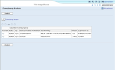 Darstellung der Ansicht im Webbrowser