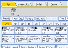 Abbildung Bedienfeld-Display