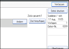 Abbildung Bedienfeld-Display