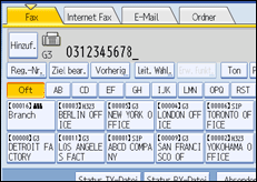 Abbildung Bedienfeld-Display