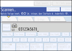 Abbildung Bedienfeld-Display