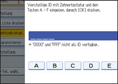 Abbildung Bedienfeld-Display