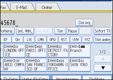 Abbildung Bedienfeld-Display