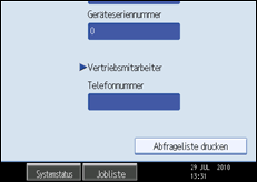 Abbildung Bedienfeld-Display