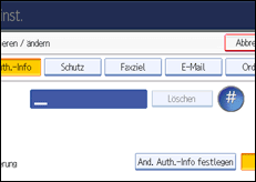 Abbildung Bedienfeld-Display