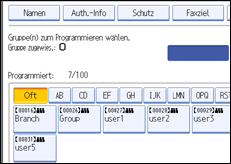 Abbildung Bedienfeld-Display