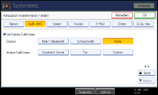 Abbildung Bedienfeld-Display