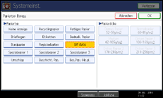 Abbildung Bedienfeld-Display