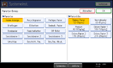 Abbildung Bedienfeld-Display