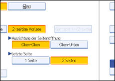 Abbildung Bedienfeld-Display