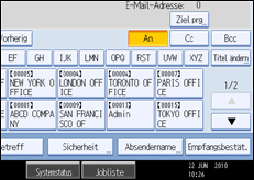 Abbildung Bedienfeld-Display