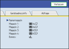 Abbildung Bedienfeld-Display