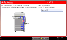 Abbildung Bedienfeld-Display