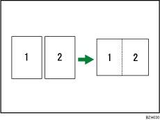 Ilustración de Combinar en una cara