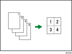 Ilustración de Combinar en una cara