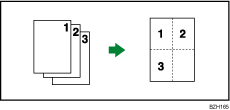 Ilustración de la combinación