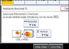 Ilustración de la pantalla panel de mandos