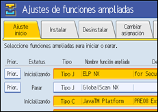 Ilustraci&oacute;n del panel de operaciones