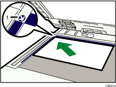 Kuva, jossa valotuslasin kohdat on numeroitu