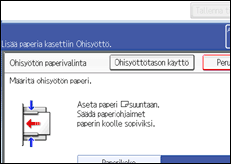 K&auml;ytt&ouml;paneelin n&auml;yt&ouml;n kuvaus