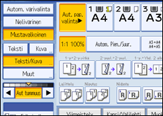K&auml;ytt&ouml;paneelin n&auml;yt&ouml;n kuvaus