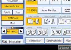 K&auml;ytt&ouml;paneelin n&auml;yt&ouml;n kuvaus