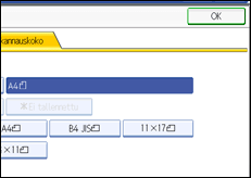 Käyttöpaneelin näytön kuvaus