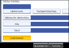 K&auml;ytt&ouml;paneelin n&auml;yt&ouml;n kuvaus