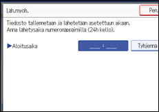 K&auml;ytt&ouml;paneelin n&auml;yt&ouml;n kuvaus