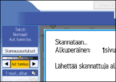 K&auml;ytt&ouml;paneelin n&auml;yt&ouml;n kuvaus