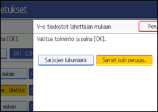K&auml;ytt&ouml;paneelin n&auml;yt&ouml;n kuvaus