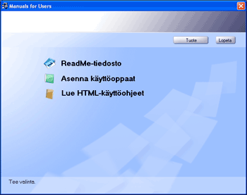 Kuva asennusn&auml;yt&ouml;st&auml;