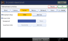 K&auml;ytt&ouml;paneelin n&auml;yt&ouml;n kuvaus