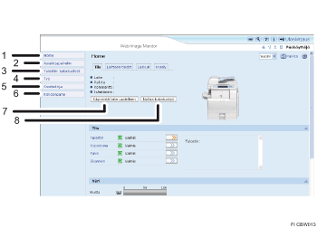Numeroitu Internet-selaimen n&auml;yt&ouml;n kuva