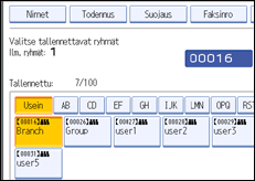 K&auml;ytt&ouml;paneelin n&auml;yt&ouml;n kuvaus