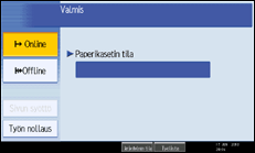 K&auml;ytt&ouml;paneelin n&auml;yt&ouml;n kuvaus
