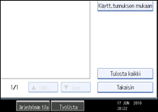 K&auml;ytt&ouml;paneelin n&auml;yt&ouml;n kuvaus